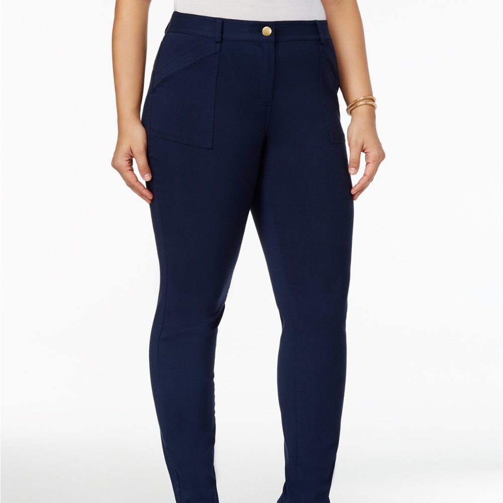 Style & Co Plus Size Skinny Pants - Black